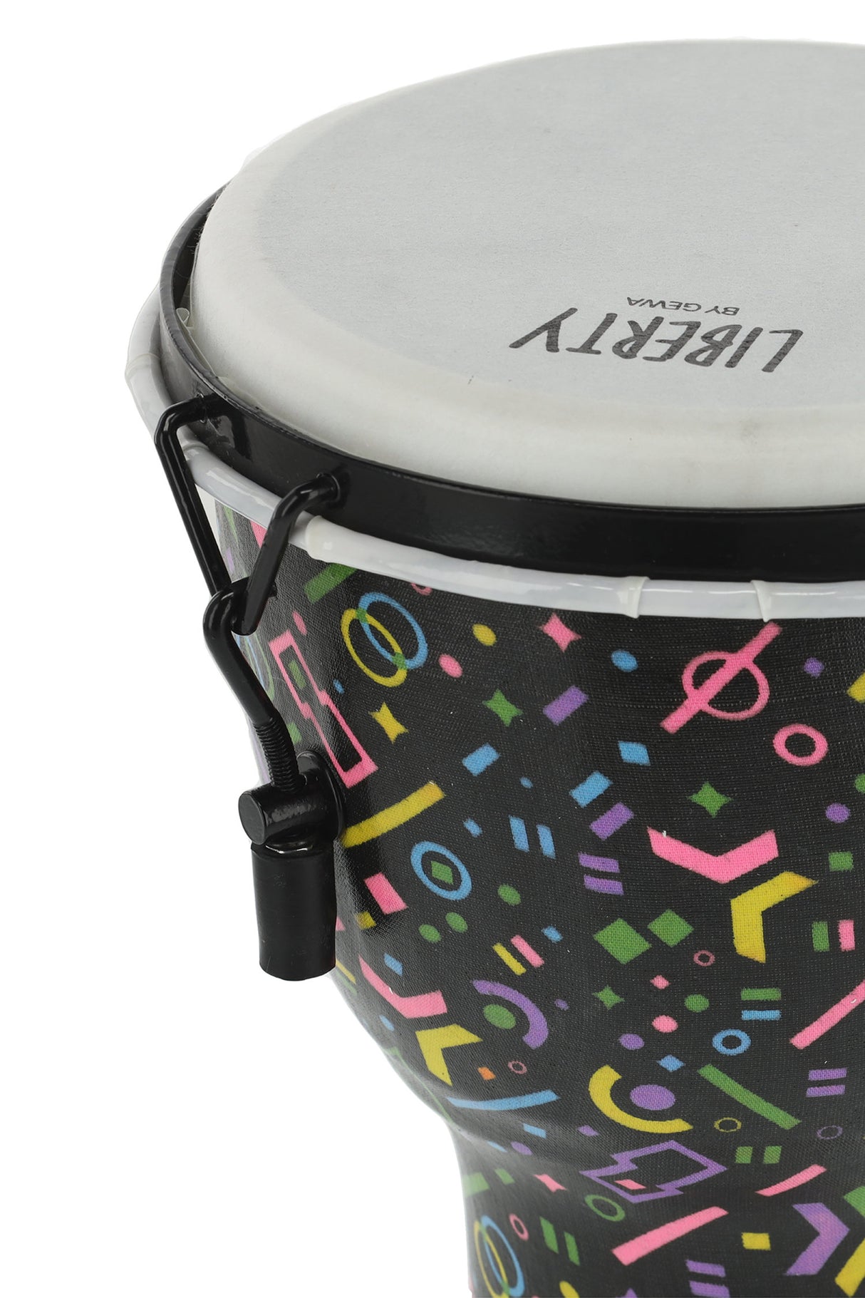 GEWA Djembe Liberty Series Mechanically Tuned - 8" Crazy Neon