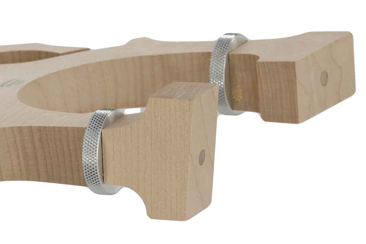 Despiau Double bass bridge Planet D height-adjustable - 4/4 (Foot width 165)