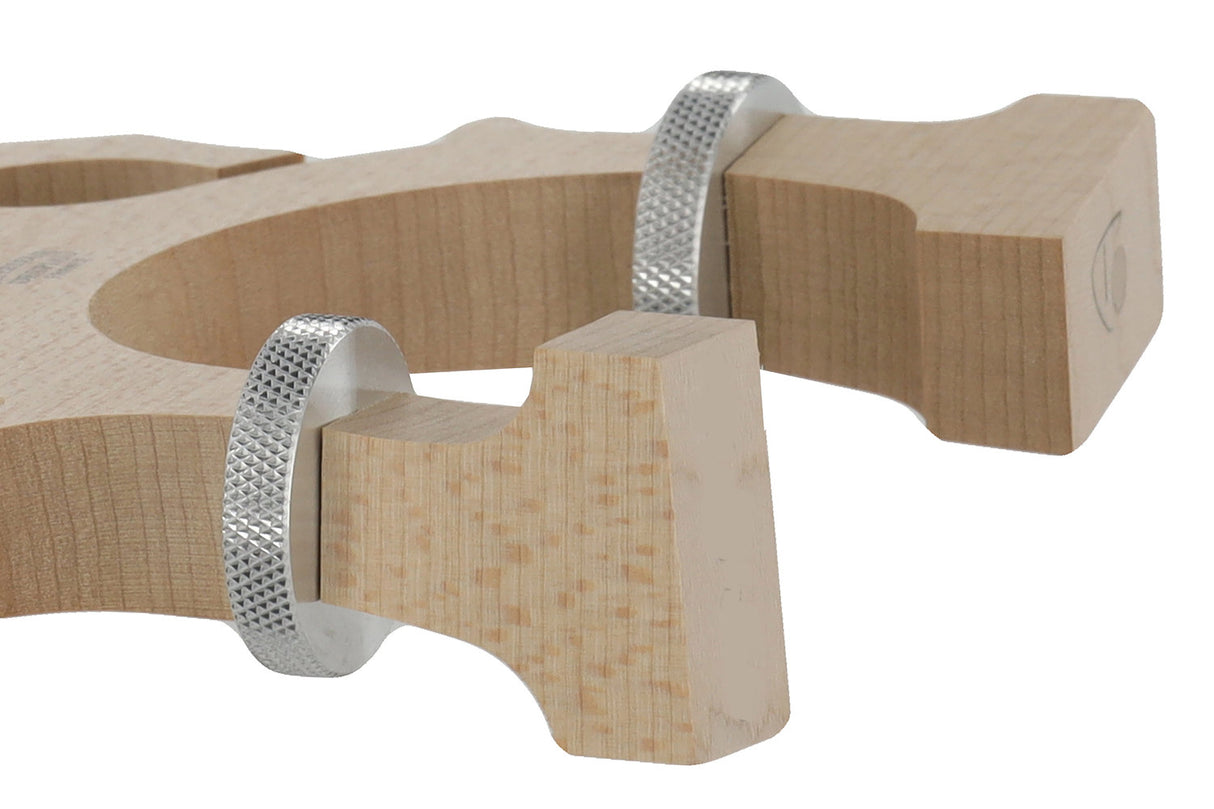 Despiau Double bass bridge Planet D height-adjustable - 1/4 (Foot width 130)