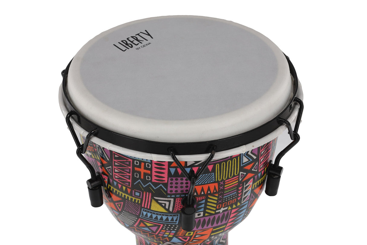 GEWA Djembé Liberty Series Mechanically Tuned - 10" Abstract