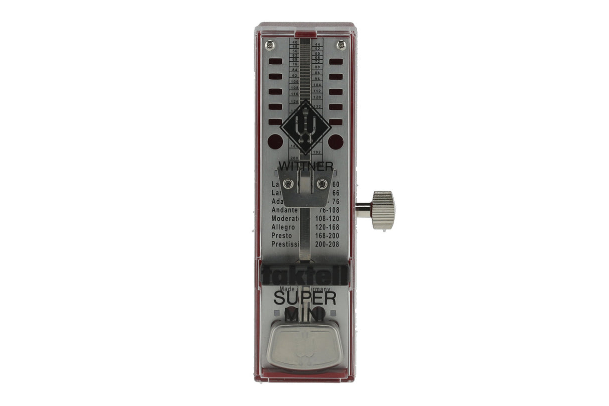 Wittner Metronome Super Mini - Ruby red 884051