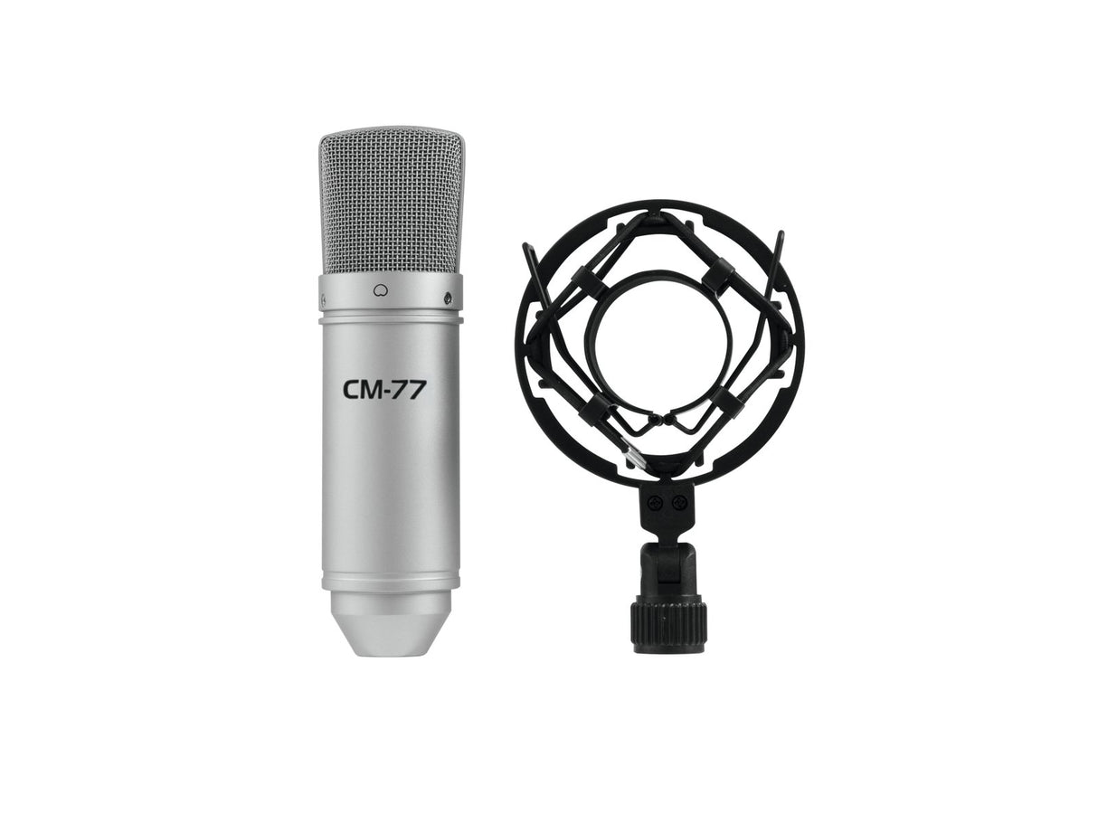 OMNITRONIC MIC CM-77 Studio Microphone