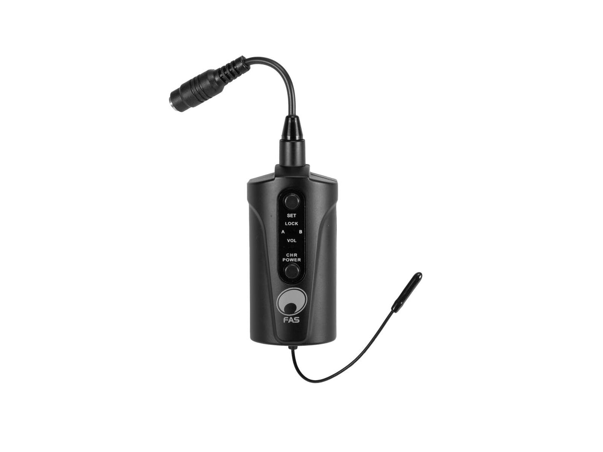 OMNITRONIC Set FAS TWO + Dyn. Wireless Microphone + BP + Headset 660-690MHz