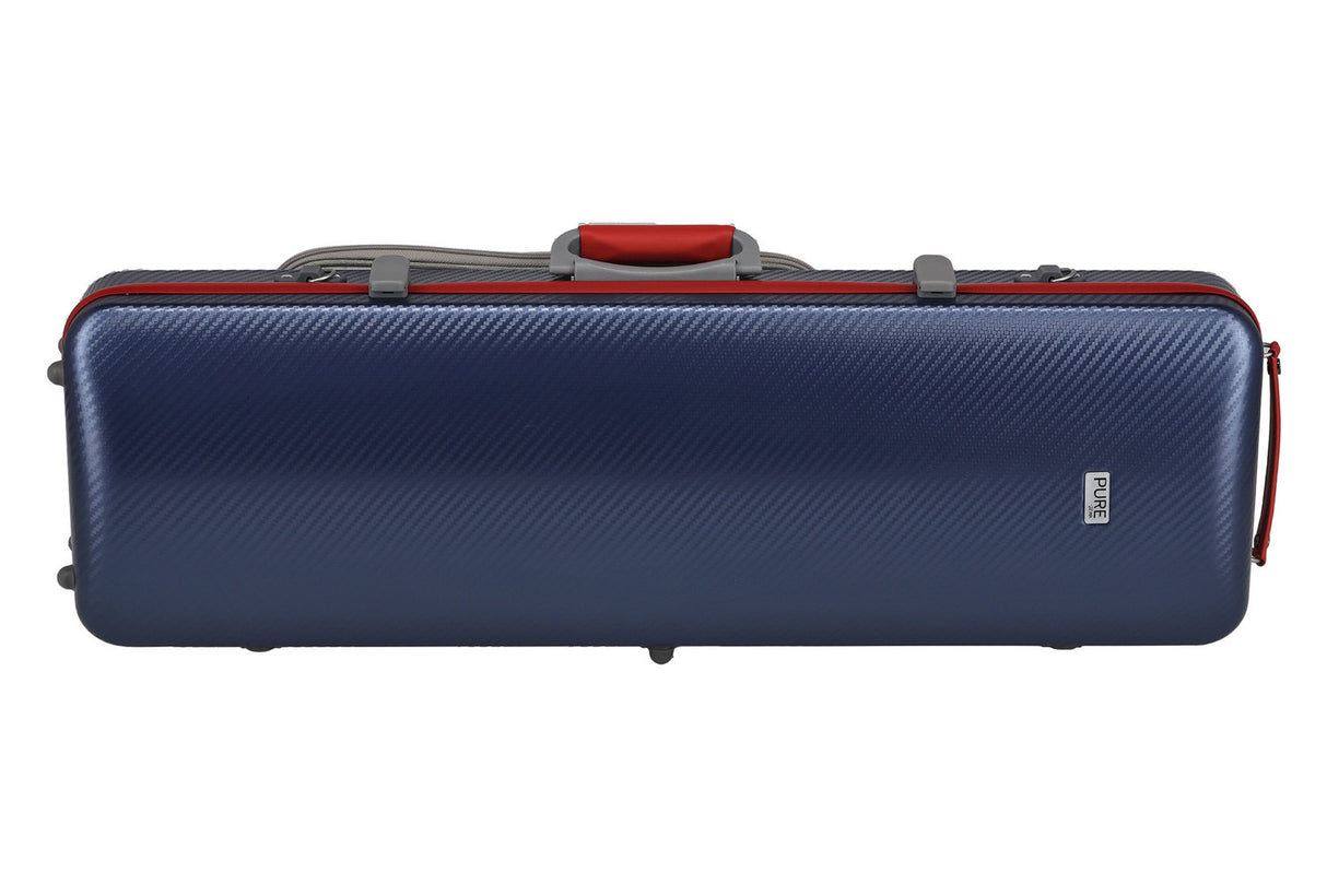 PURE GEWA Violins case Polycarbonate FUN - 4/4 - 1/2 (Blue / Black)