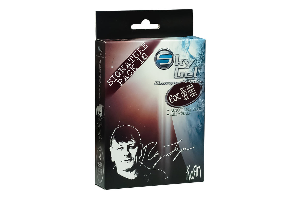SKY Music Damper Pads Signature Edition Ray Luzier - Wine Red (SG18RLWR)