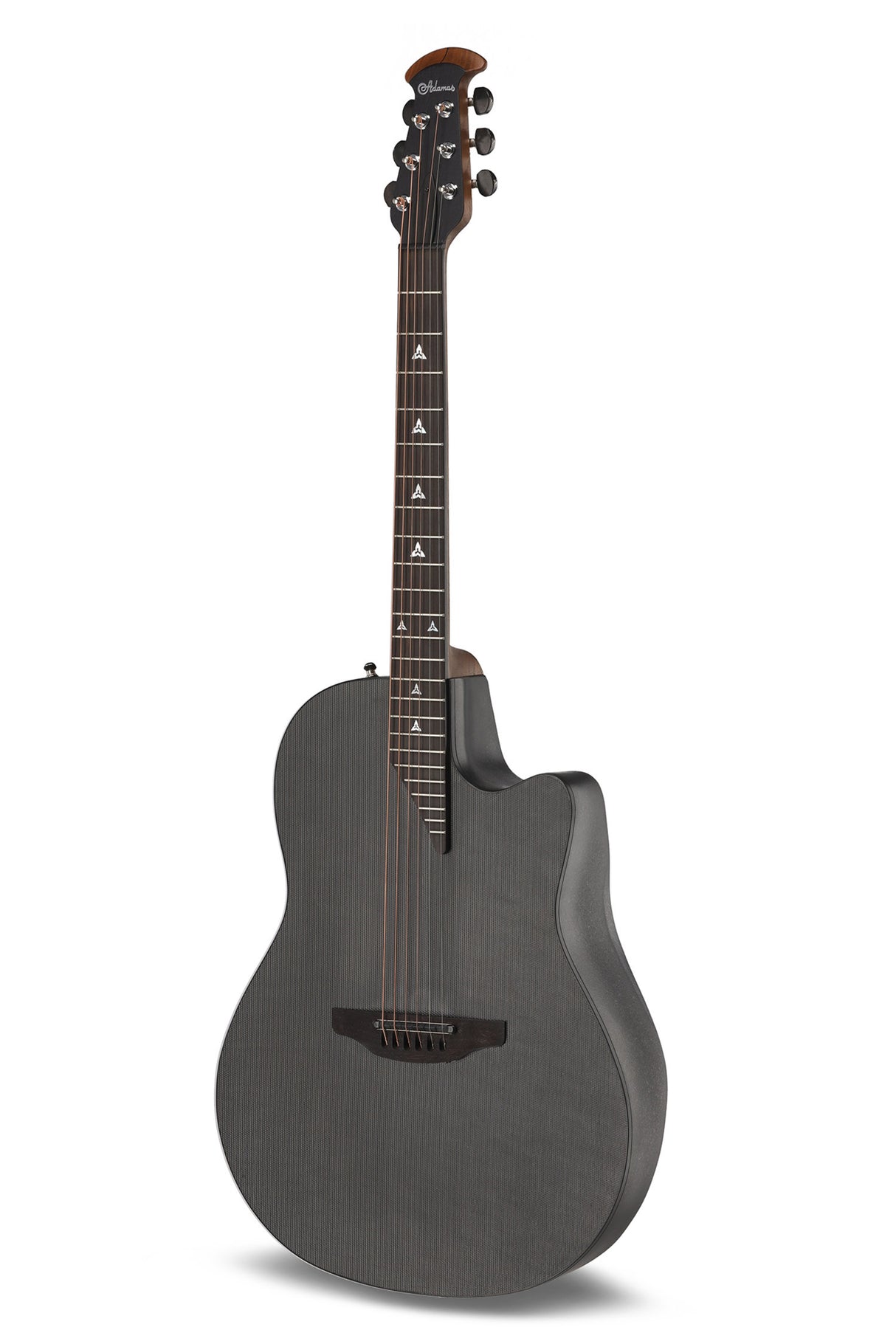 Adamas E-Acoustic Guitars 156SP-5-G Evolution Series Deep Cutaway - Natural Carbon Black (156SP-5-G)