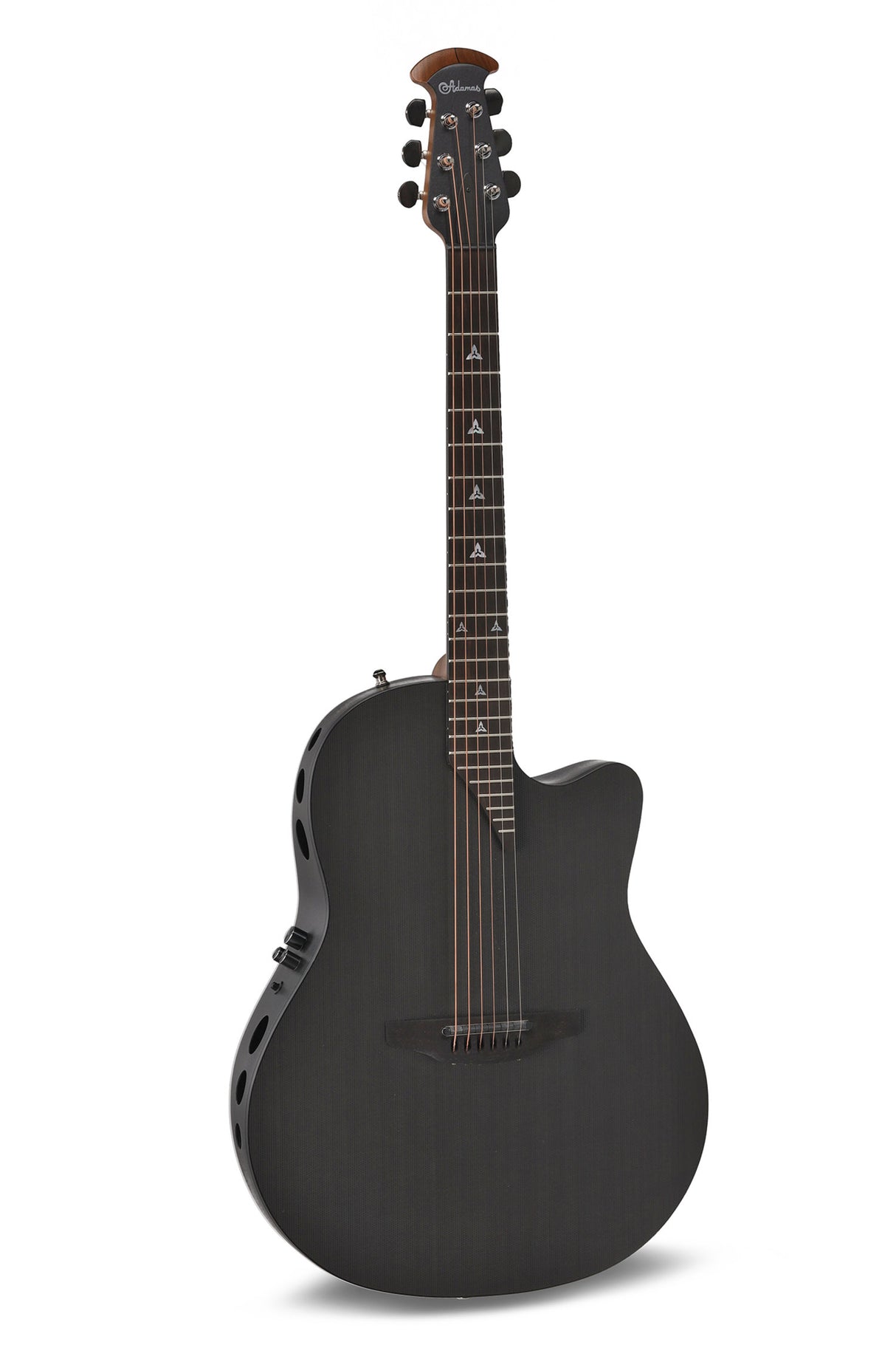 Adamas E-Acoustic Guitars 156SP-5-G Evolution Series Deep Cutaway - Natural Carbon Black (156SP-5-G)
