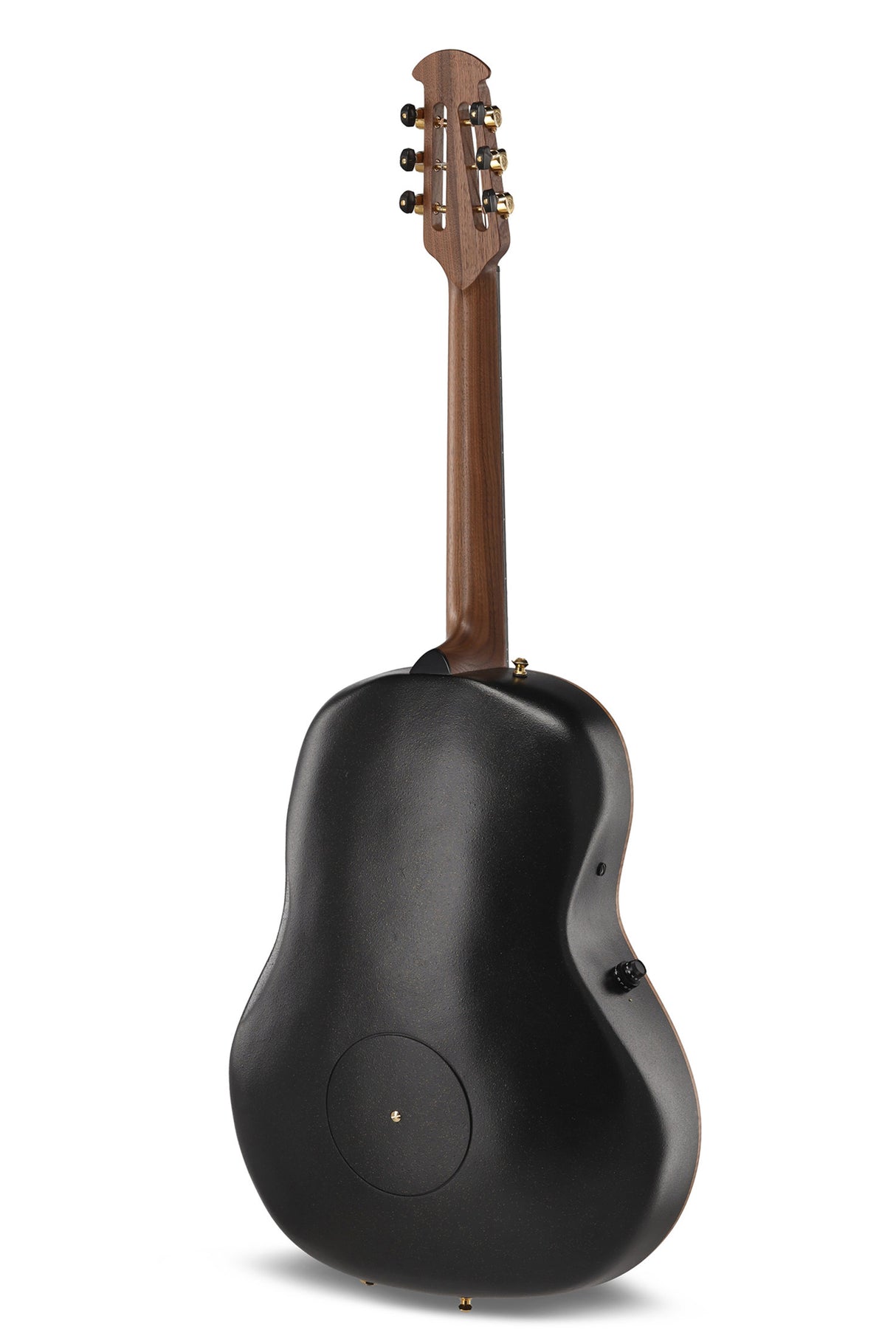 Adamas E-Acoustic Guitars ADAMAS U581T-FM Mid-Depth Non-Cutaway - Black Satin Copper Metal Flake (U581T-FM-G)