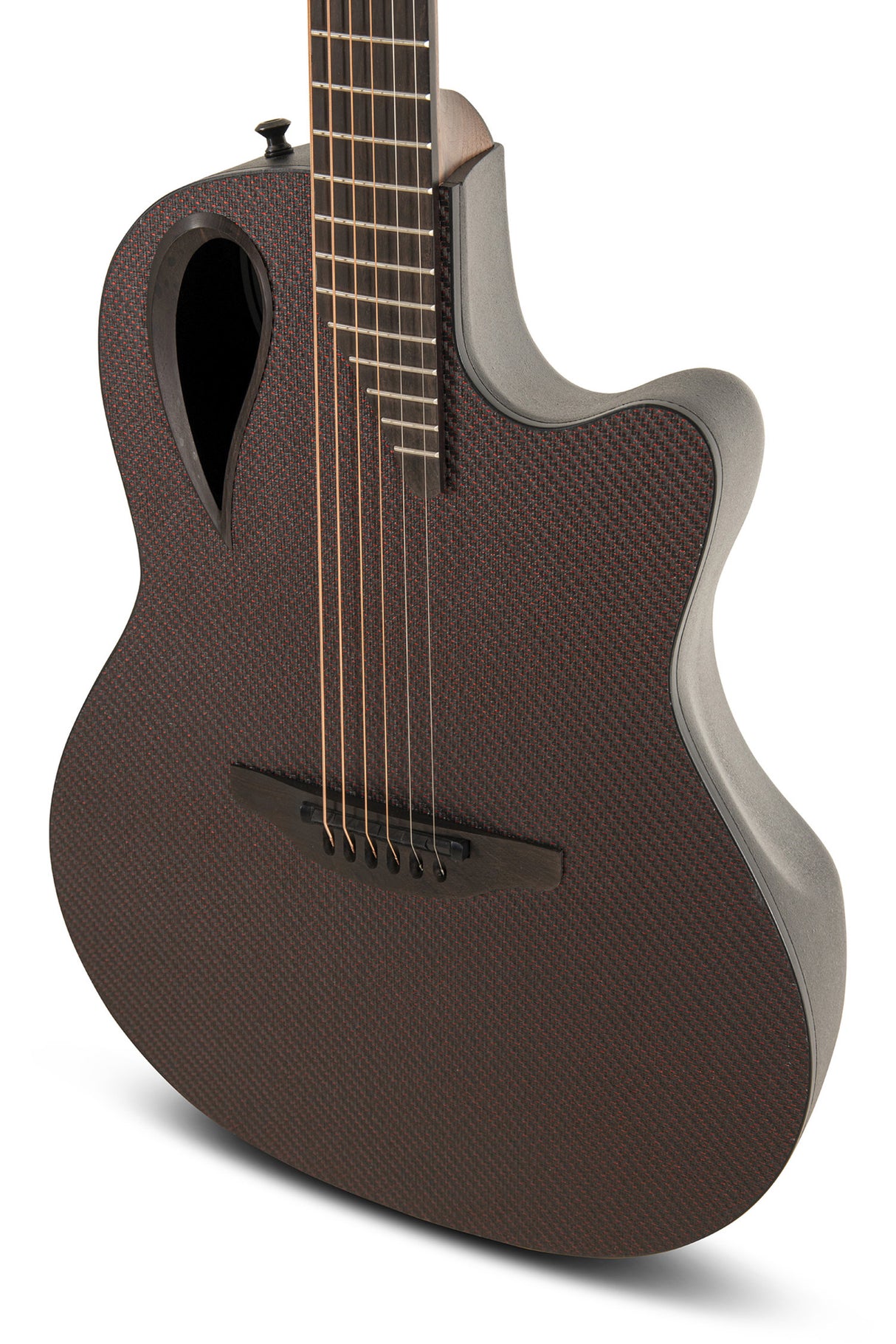 Adamas E-Acoustic Guitars Adamas MD80-NWT Mid-Depth Contour Cutaway - NTW Red Reflection (MD80-2R-G)