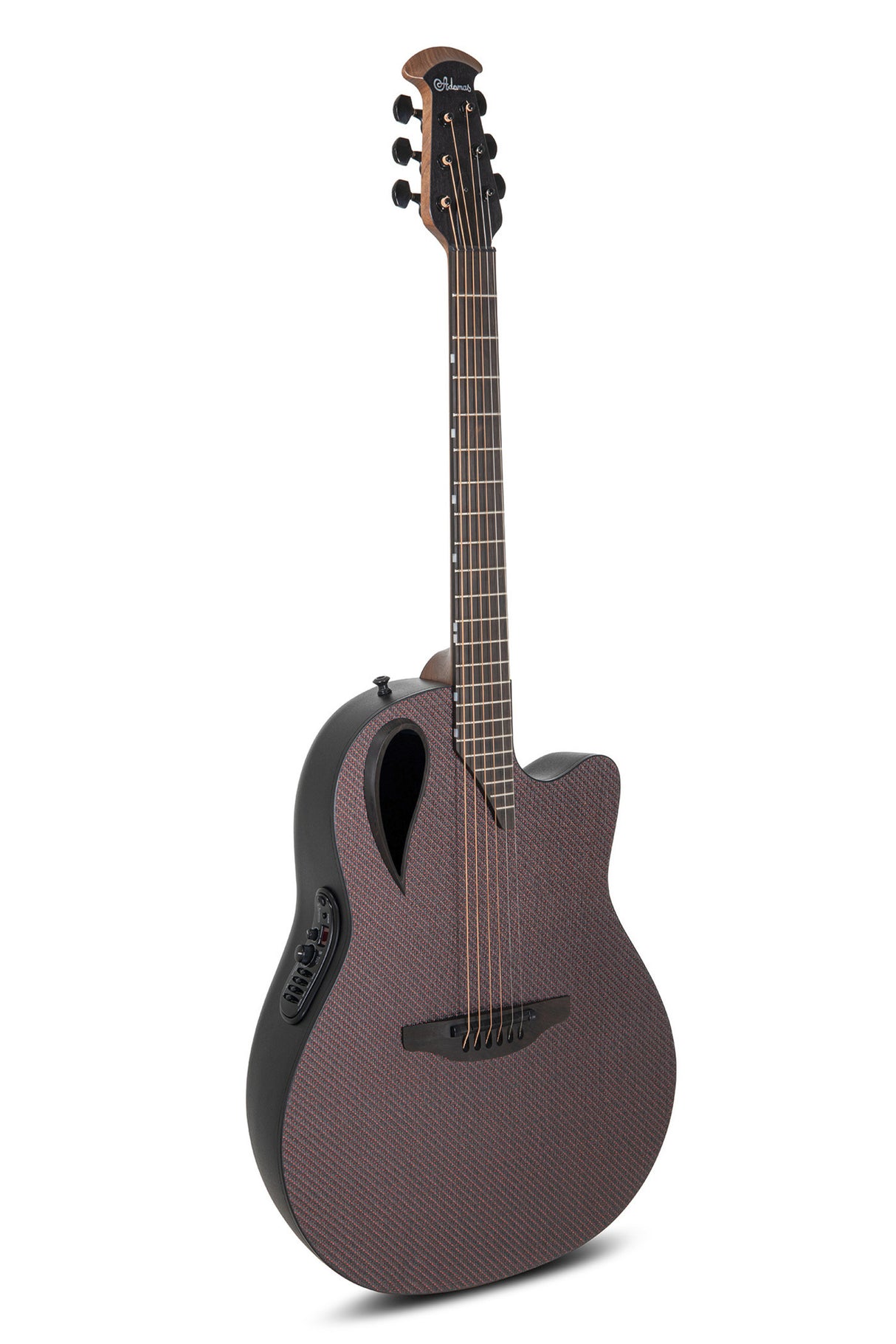Adamas E-Acoustic Guitars Adamas MD80-NWT Mid-Depth Contour Cutaway - NTW Red Reflection (MD80-2R-G)