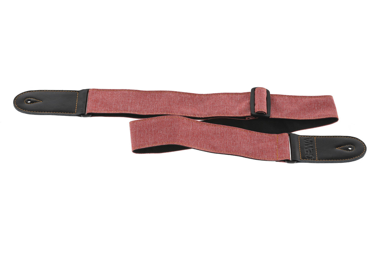 GEWA Guitars Straps New Colours - red berry (60 mm)