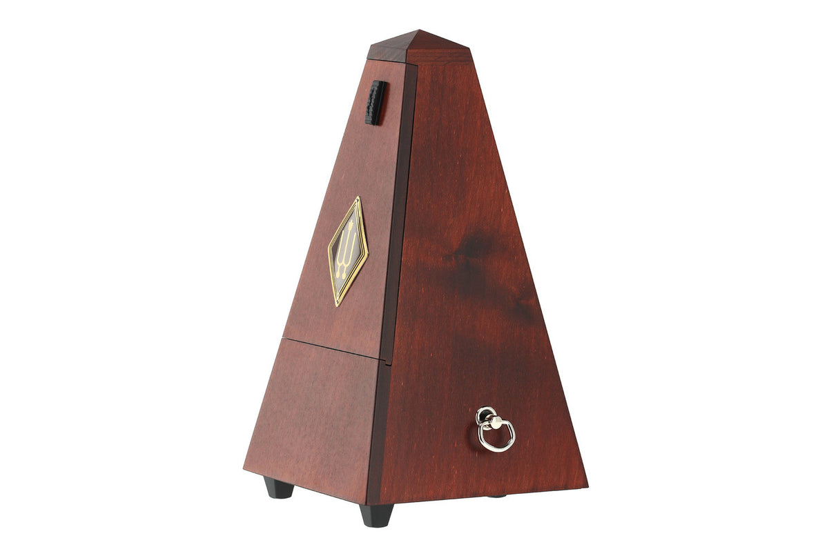 Wittner Metronome, pyramid-shaped - Mahogany-coloured matte 801M