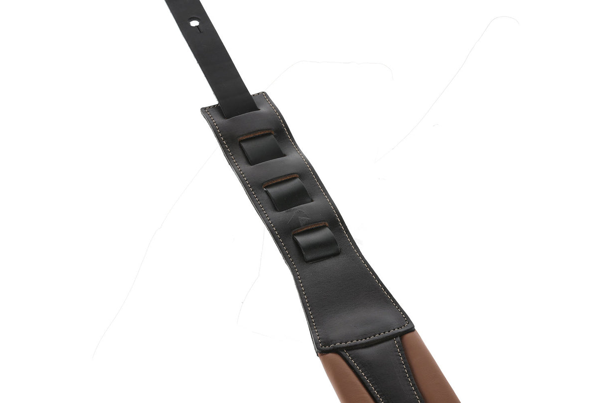 GEWA Guitars Straps Prestige 85 padded Security Locks - brown/black