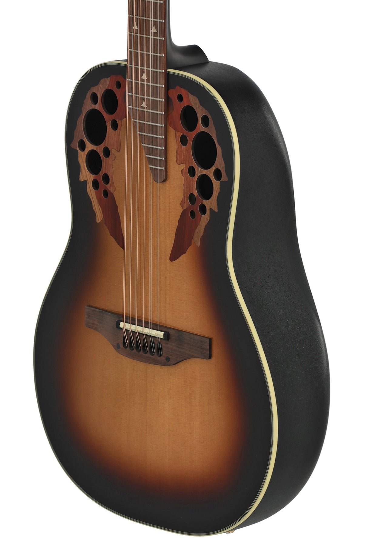 Ovation E-Acoustic Guitars Pro Series Elite Deep Bowl Non-Cutaway 12-string - Sunburst (1758-1-G)