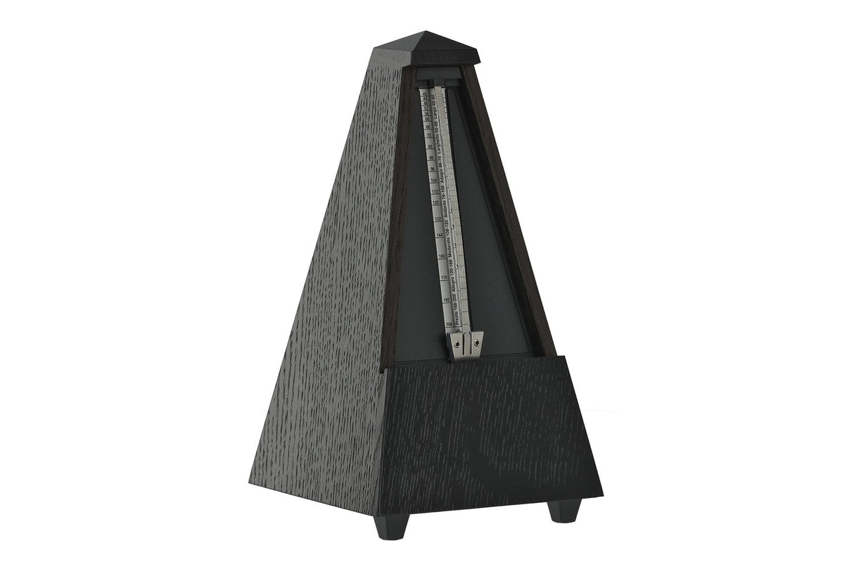 Wittner Metronome, pyramid-shaped - Oak black matte 809