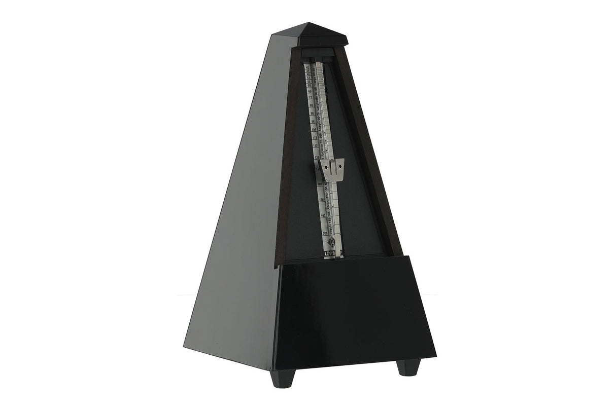 Wittner Metronome pyramid shape - Black, high gloss 816