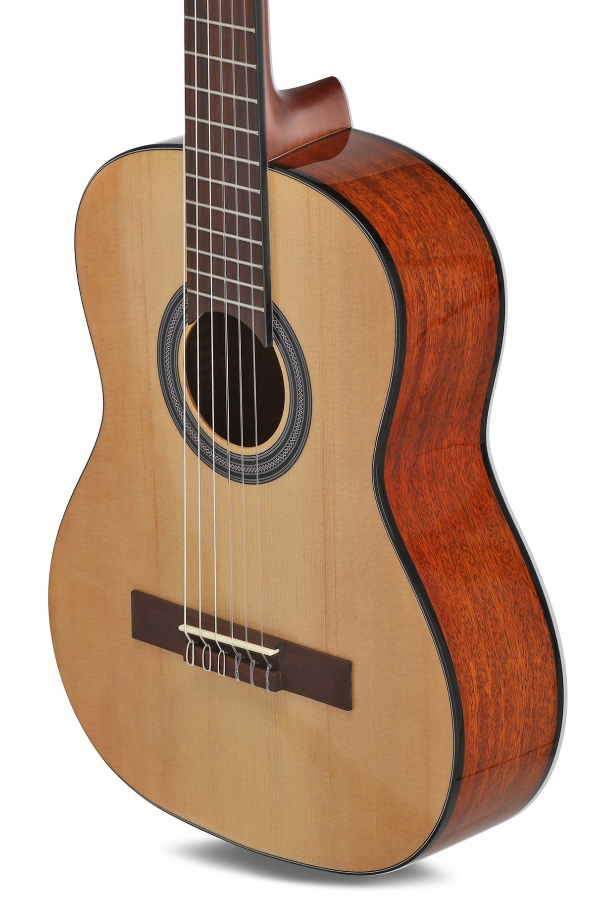 GEWA Classical guitar Student Natural - 1/2 size natural