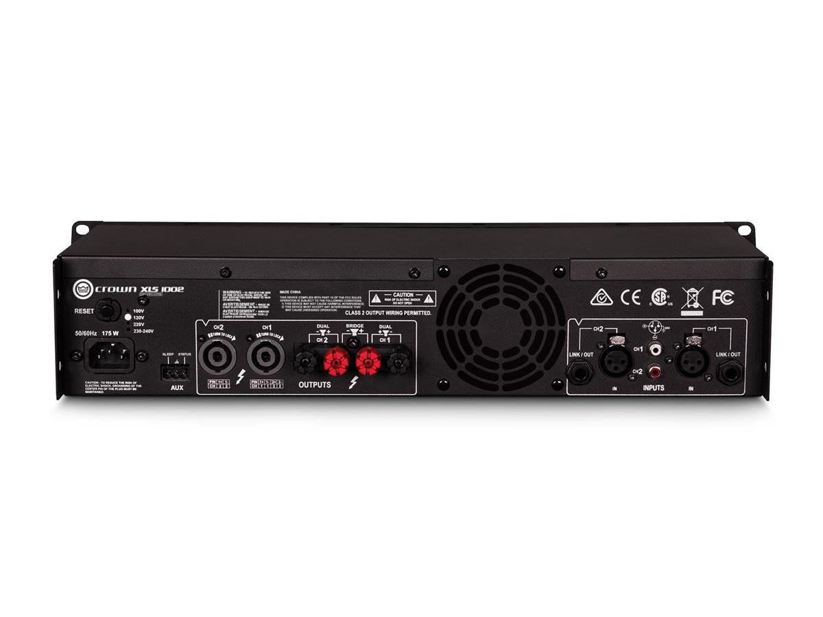 Crown XLS1002 - 2-channel amplifier 2x350W @ 4Ω with DSP
