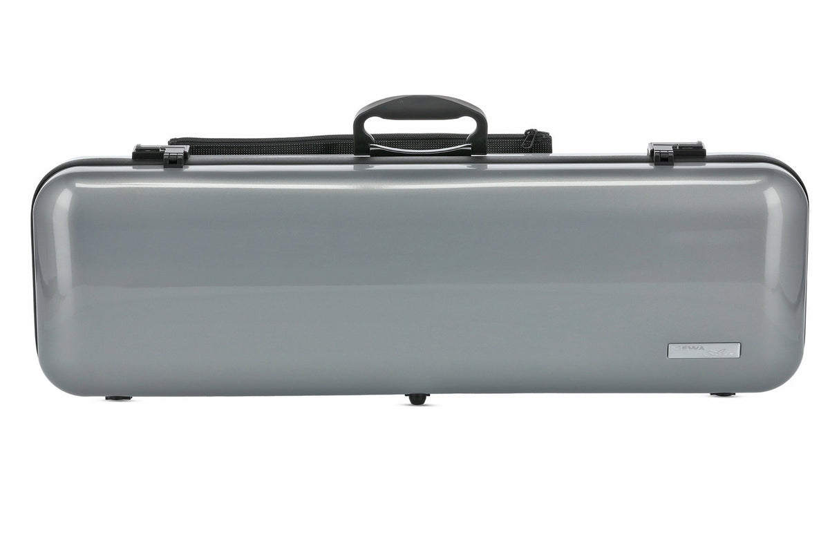 GEWA Violins case Air 2.1 - Silver metallic high gloss