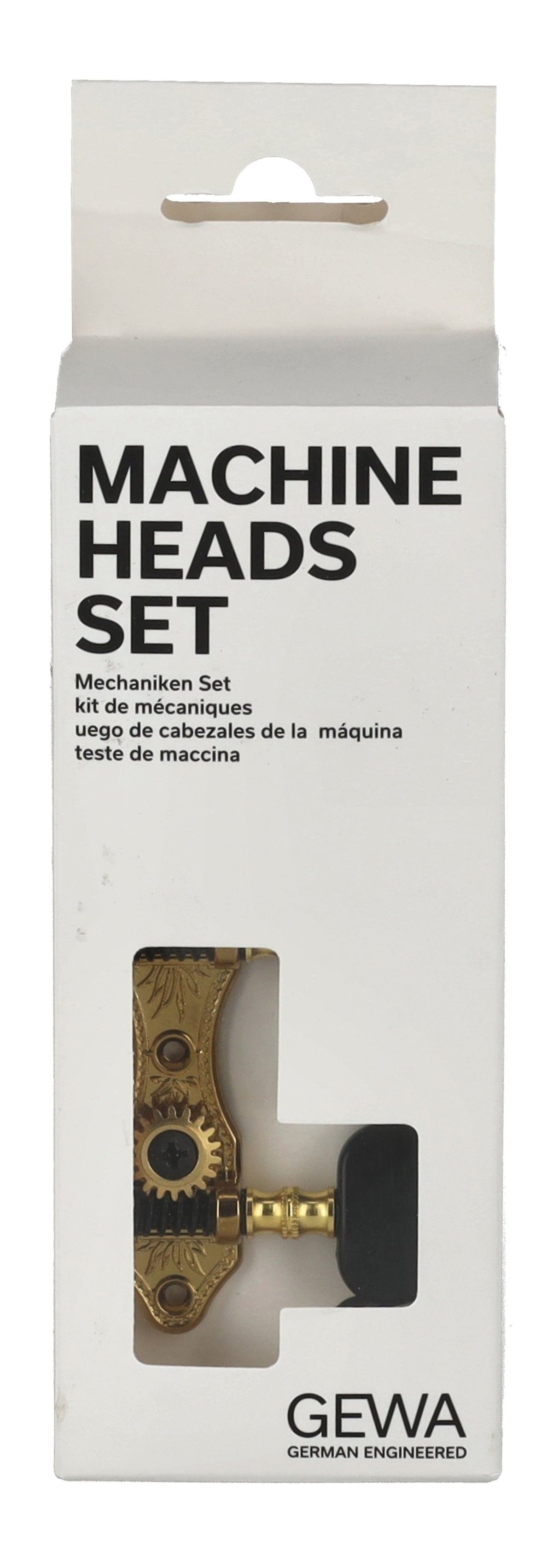 GEWA machine heads Classical guitars - Set, gold-coloured (without lyre)