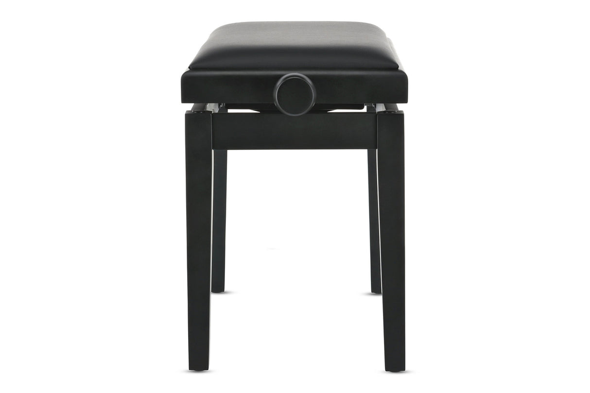 GEWA Piano bench Deluxe Vinyl - Matt black (Seat black)