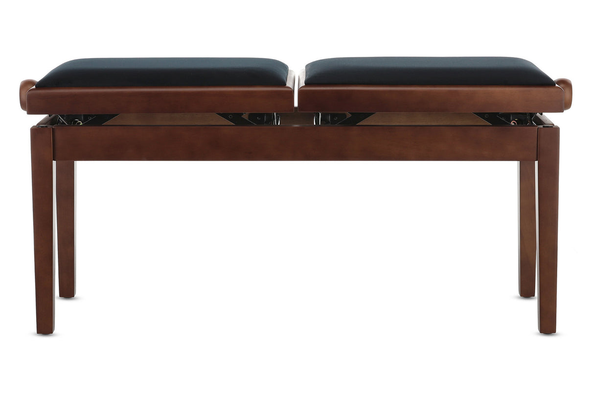 GEWA Piano bench Deluxe Double - Walnut matte