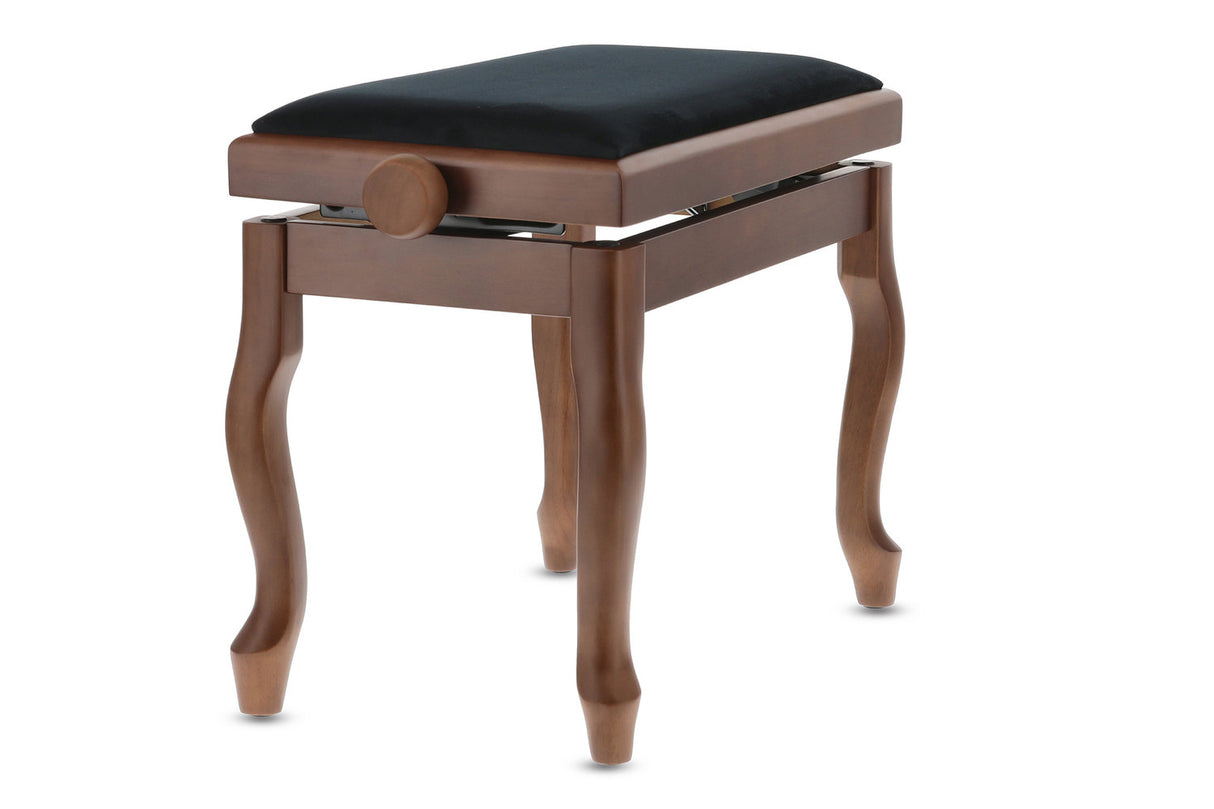 GEWA Deluxe Classic piano bench - Walnut matte