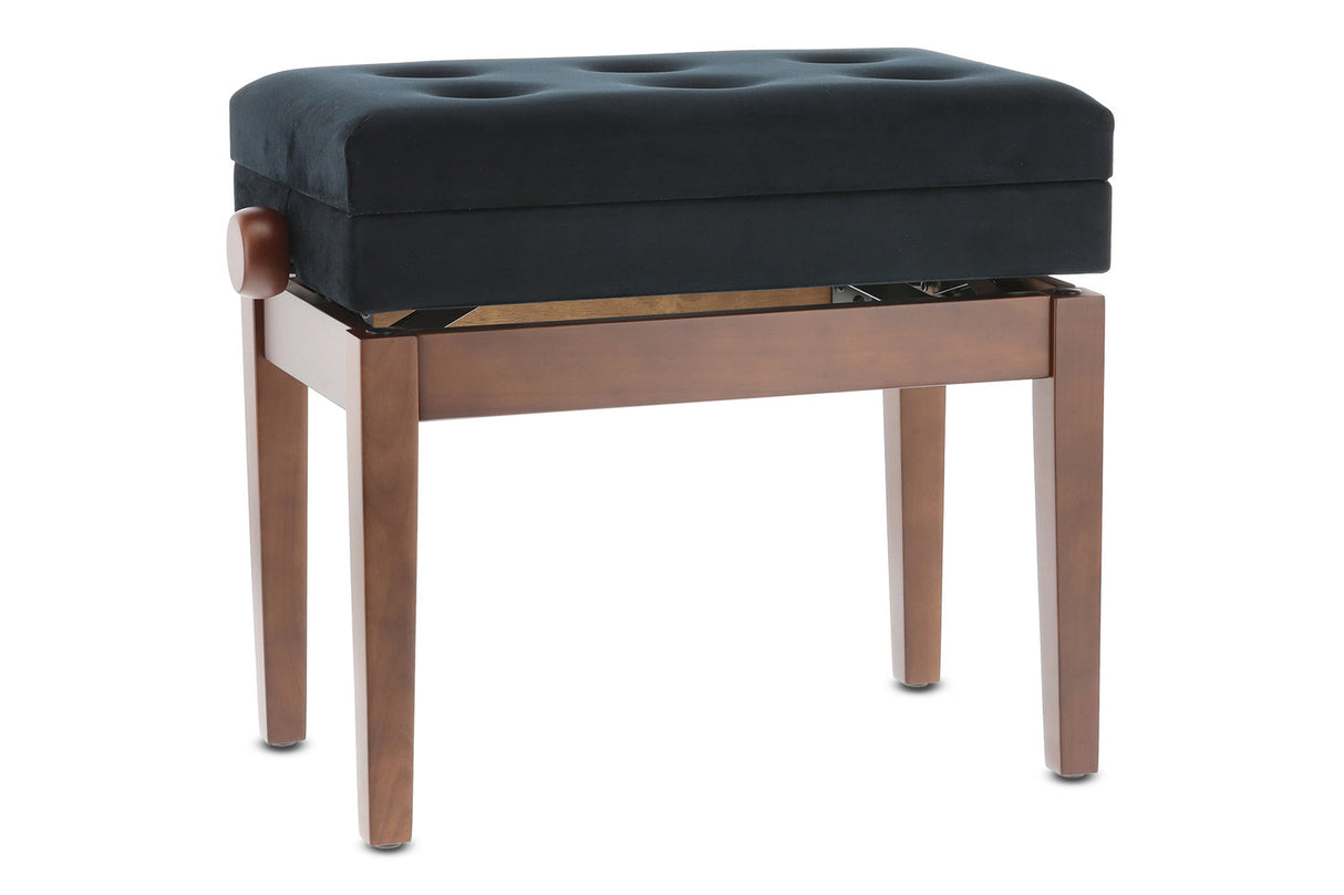 GEWA Piano bench Deluxe Compartment - Walnut matte