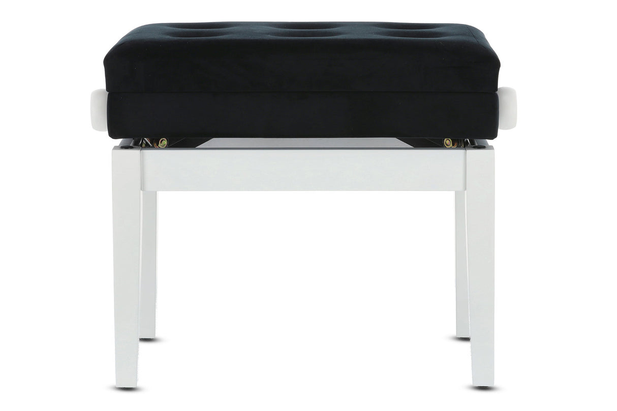 GEWA Piano bench Deluxe Compartment - White matte