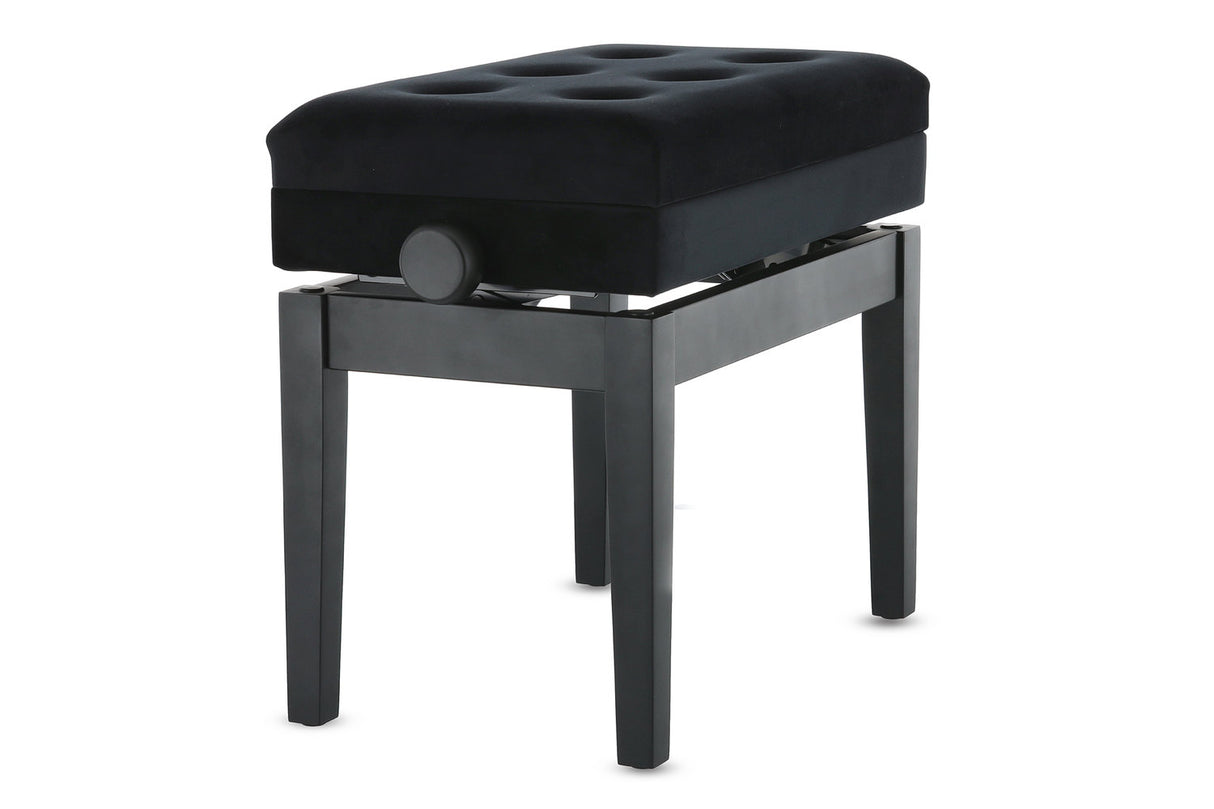GEWA Piano bench Deluxe Compartment - Black matte
