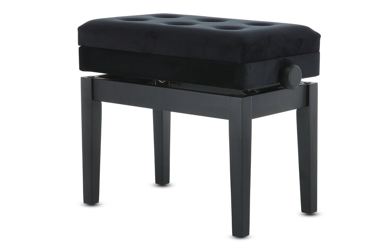 GEWA Piano bench Deluxe Compartment - Black matte