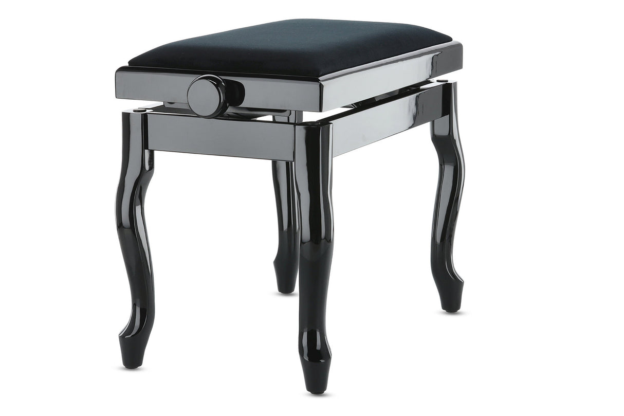 GEWA Deluxe Classic piano bench - Black high gloss