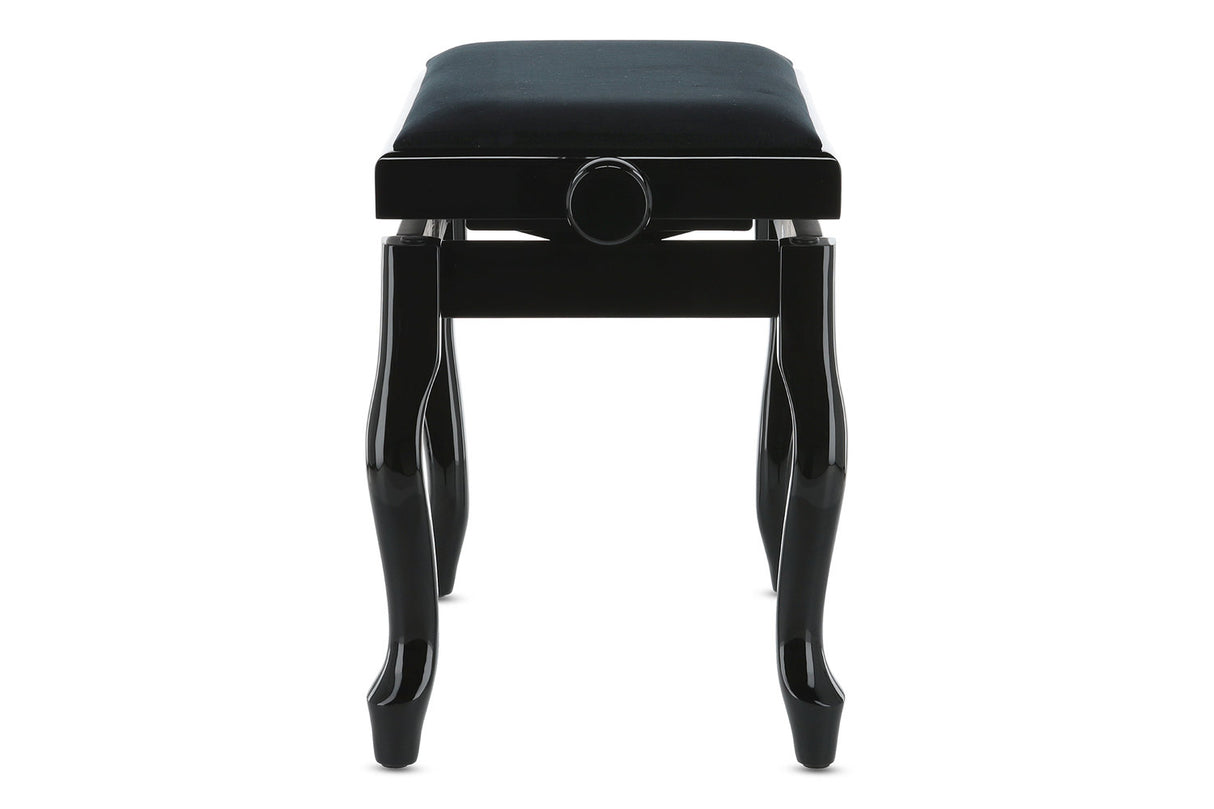 GEWA Deluxe Classic piano bench - Black high gloss