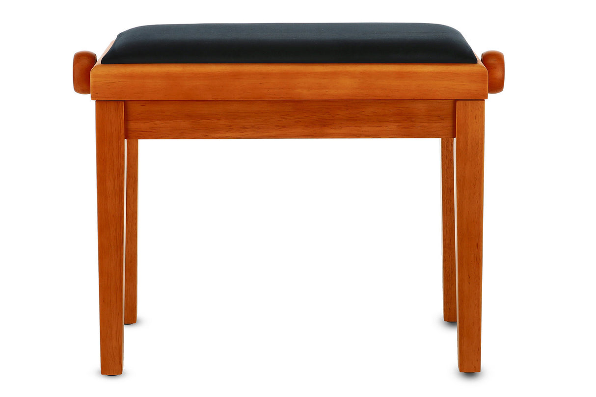 GEWA Piano bench Deluxe - Matt maple (Seat black)