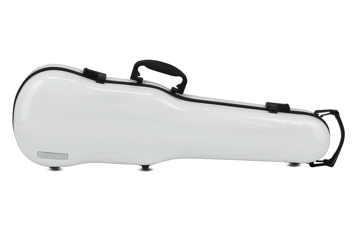GEWA Form shaped violin cases Air 1.7 - White highgloss (with side handle)