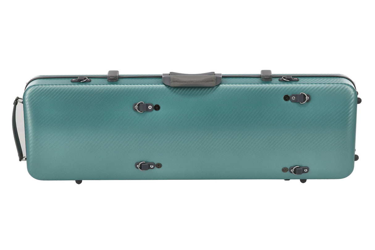 PURE GEWA Violins case Polycarbonate FUN - 4/4 - 1/2 (Green / Black)