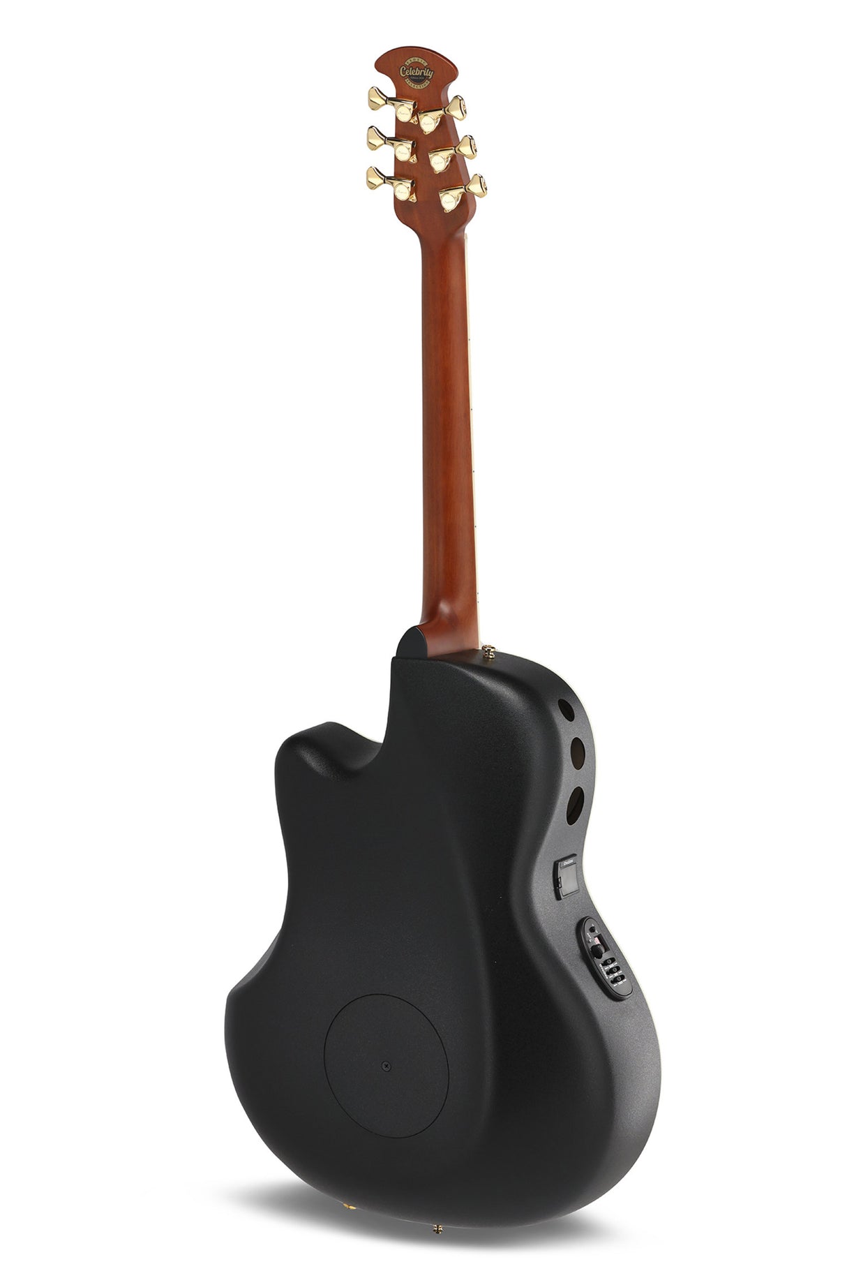 Ovation E-Acoustic Guitars Celebrity Elite Deluxe Plus Ltd 2026 Deep Contour - Amber Satin (CDX40P-FM-G)