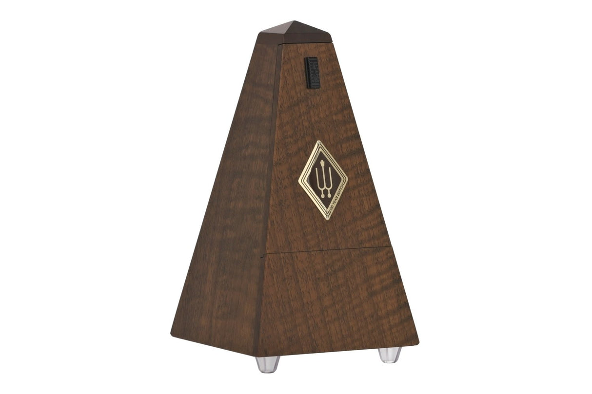 Wittner Metronome pyramid shape - Nut brown, high gloss 813