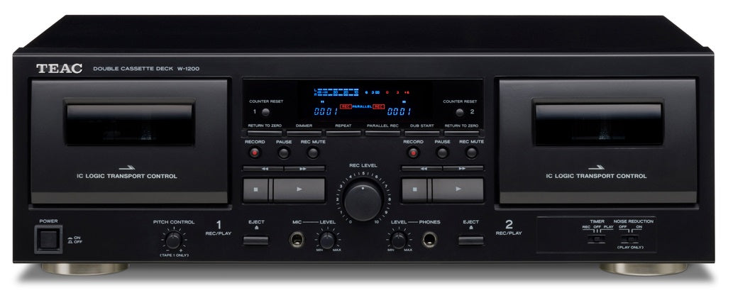 TEAC W-1200 Dual Cassette Player