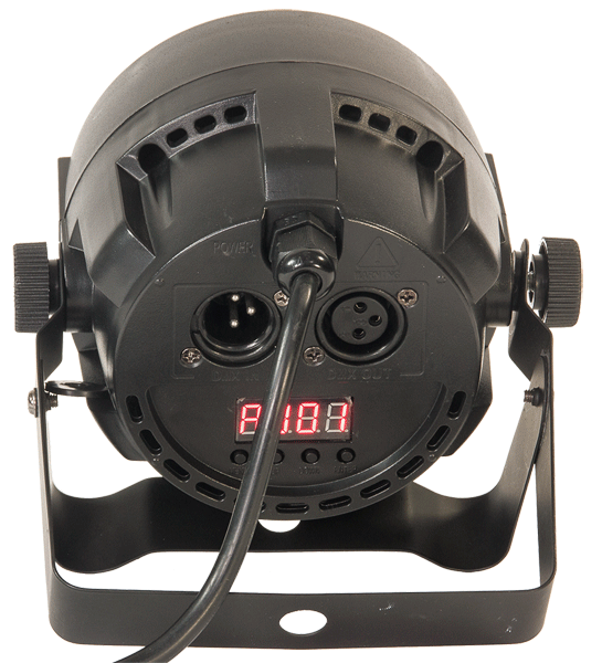 IBIZA LED PAR RGBW with Strobe