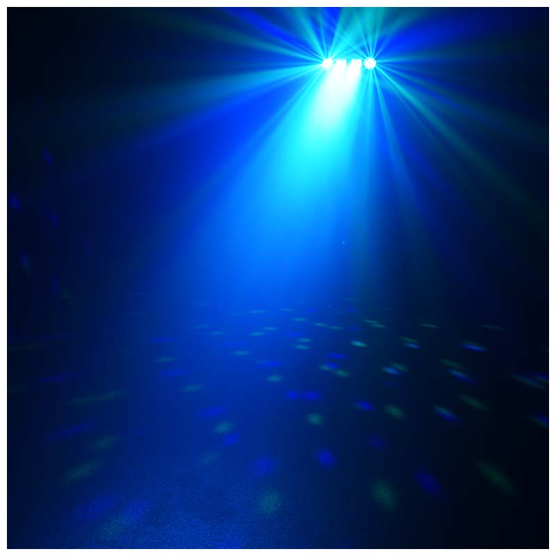 LIGHT4ME MAGIC BAR disco ball effect LED PAR + stand + remote control