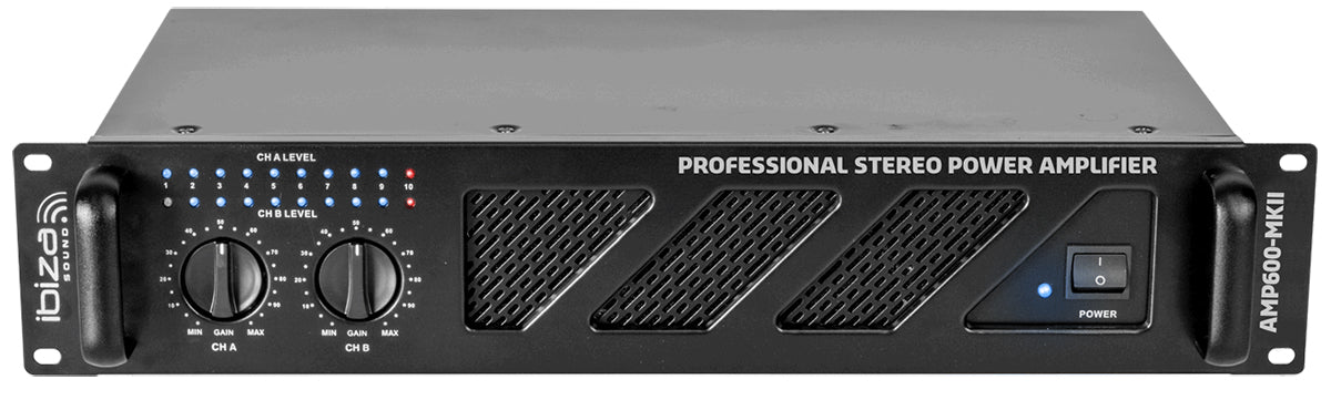 Ibiza AMP600-MKII Power Amplifier (2x480W)