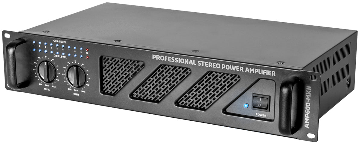 Ibiza AMP600-MKII Power Amplifier (2x480W)