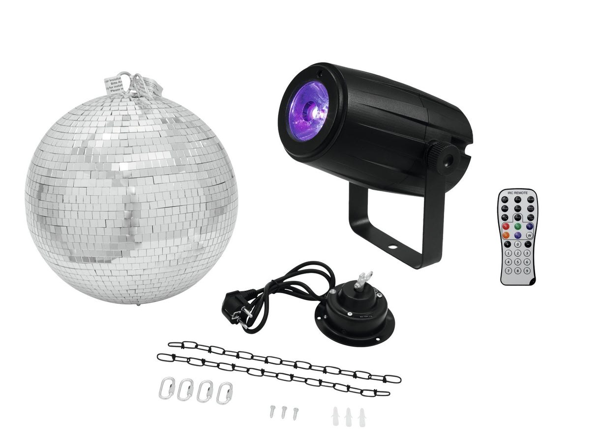 Eurolite Mirror Ball Set (30 cm)