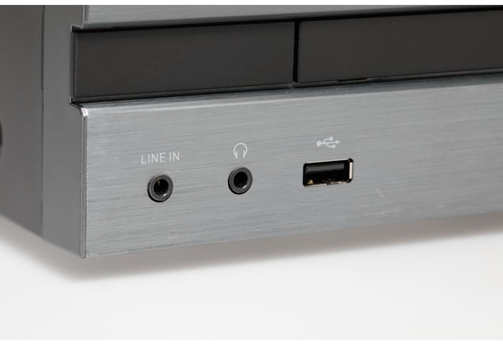 Kenwood M-918DAB-H - Mini system with Bluetooth and DAB+, Aluminium