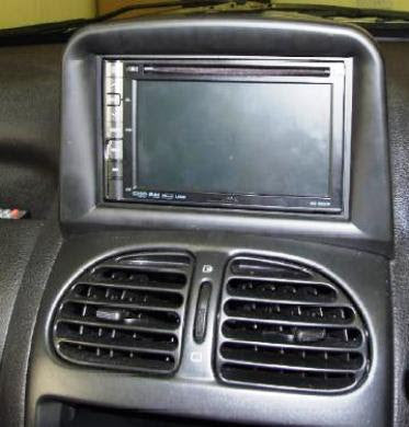 21CT23PE08 2-DIN Frame for Peugeot