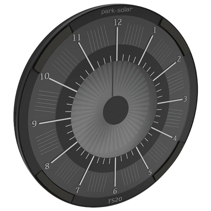 Park Solar Parking Meter, Black