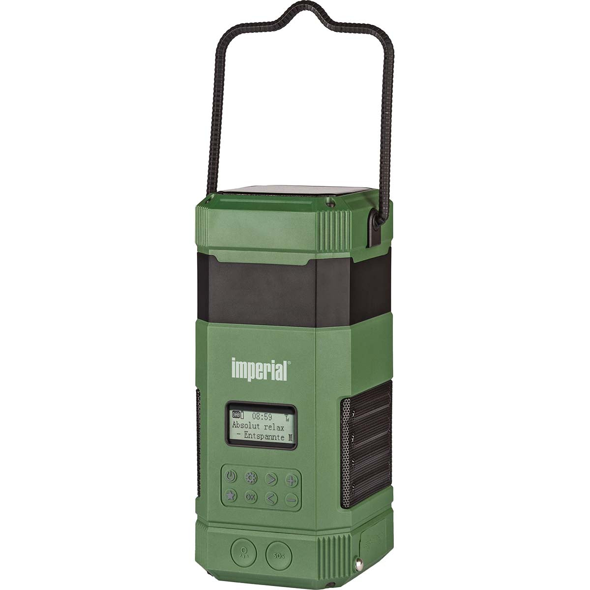 DABMAN OR 3 Batteridrevet DAB+/FM-udendørsradio med Bluetooth