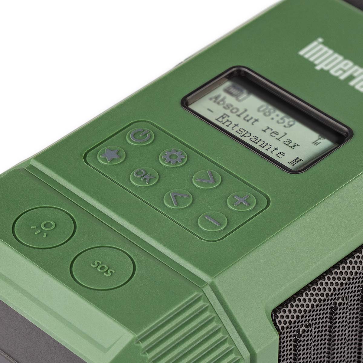 DABMAN OR 3 Batteridrevet DAB+/FM-udendørsradio med Bluetooth