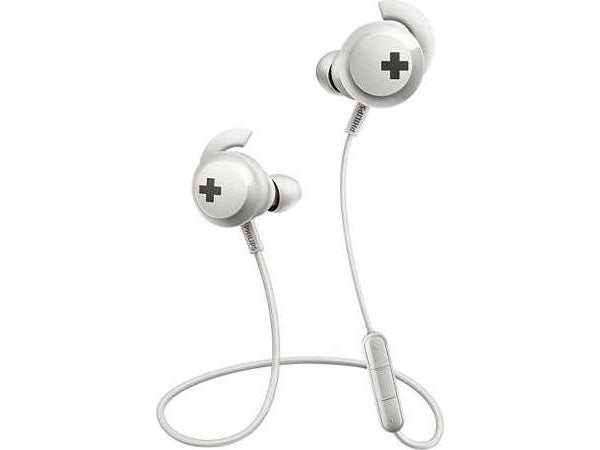 Philips SHB4305W Bluetooth Sports earphones - White